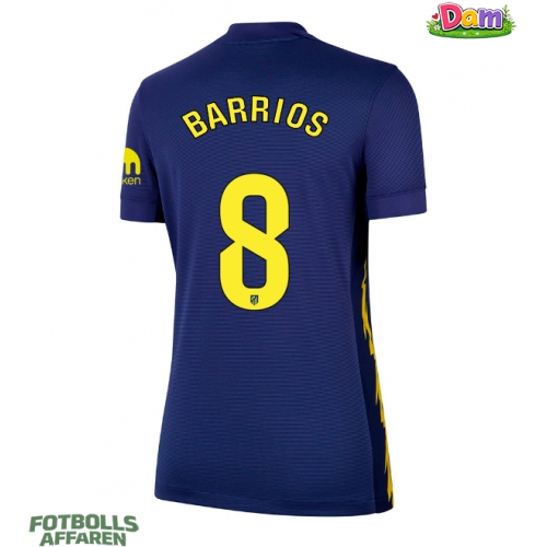 Atletico Madrid Pablo Barrios #8 Bortatröja Kvinnor 2025-26 Kortärmad
